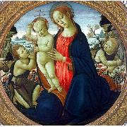 JACOPO del SELLAIO Madonna and Child with Infant, St. John the Baptist and Attending Angel china oil painting reproduction